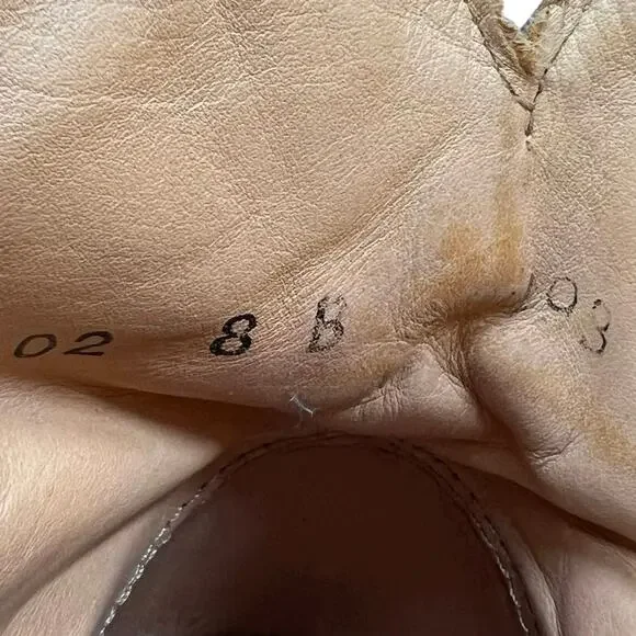 Tecovas Women’s Penny Brown Leather Western Cowgirl Boots Size US 8 - Picture 10 of 11